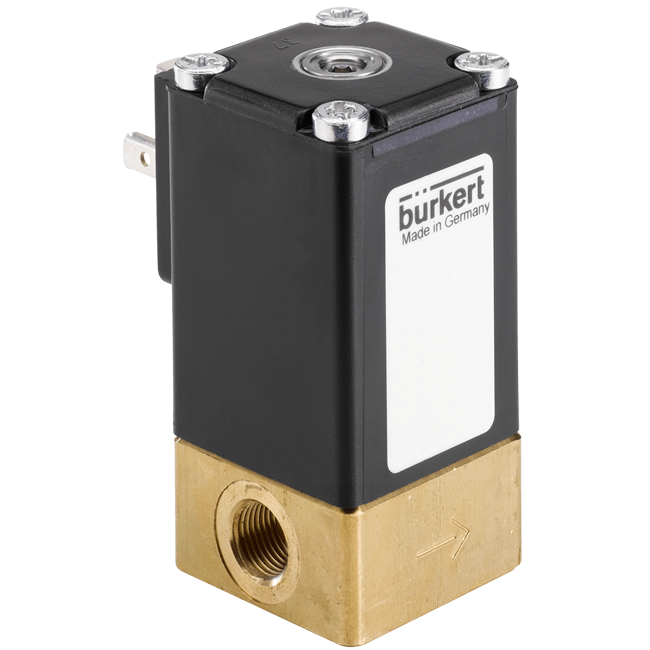Burkert 2/2-Way Solenoid Control Valve, 2863